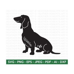 Dachshund Dog SVG ,Dog Silhouette Svg, Playful Dog Svg, Dog Breed Svg, Dog Svg, Dog Clipart Svg, Dog Lover Svg, Cut File