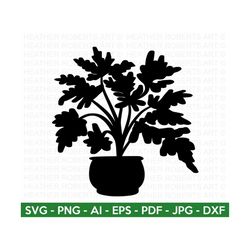 Plants SVG, Plant Silhouette, Plant Lover SVG, Plant Doodle svg, Hand Drawn Plants svg, Cut File for Cricut, Silhouette