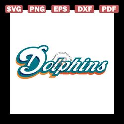 Dolphins svg