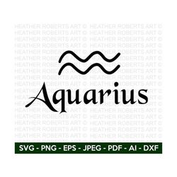 Aquarius SVG, Aquarius Zodiac Svg, Zodiac Signs SVG, Astrology Signs svg, Zodiac Symbols svg, Constellation Signs svg, C