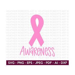 Cancer Awareness Ribbon SVG, Cancer SVG, Breast Cancer SVG, Awareness Ribbon svg, Pink Ribbon svg, Stay strong svg, Cut