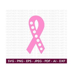 Cancer Awareness Ribbon SVG, Cancer SVG, Breast Cancer SVG, Awareness Ribbon svg, Pink Ribbon svg, Stay strong svg, Cut