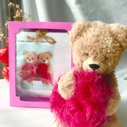 Craft kit - DIY teddy Bear with Heart