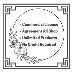 Commercial License for ALL Svg Designs