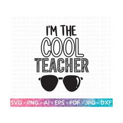 cool teacher svg, teacher sublimation, back to school, teacher gift, teacher shirt svg, teacher quote svg, teacher sayin
