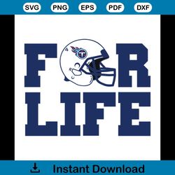 For Tennessee Titans life svg