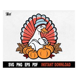 Turkey Thanksgiving Svg, Thanksgiving Svg File For Cricut, Silhouette, Autumn, Fall Svg, Vector Clipart  Cut File- Insta