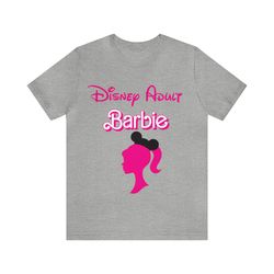 disney adult barbie unisex jersey short sleeve tee, barbie movie shirt, come on barbie shirt, margot robbie barbie, barb