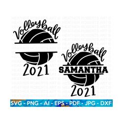 split volleyball monogram 2021 svg, volleyball shirt svg, biggest fan, volleyball fan svg, volleyball mama svg, volleyba
