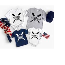 Baseball Family Shirt, Shirts For Family, Game Day Shirts for Family, Family Shirts for Baseball Game, Baseball Dad Shir