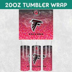 Smoke Atlanta Falcons Football Tumbler Wrap, Smoke Falcons Tumbler Wrap, Football Tumbler Wrap, NFL Tumbler Wrap
