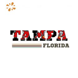 Tampa Bay Florida Svg, Sport Svg, Florida Svg, Tampa Bay Svg, Tampa Bay Buccaneers Svg, Tampa Bay Logo Svg, Football Svg