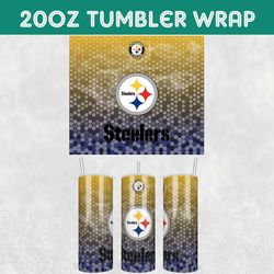 Smoke Pittsburgh Steelers Football Tumbler Wrap, Smoke Steelers Tumbler Wrap, Football Tumbler Wrap, NFL Tumbler Wrap