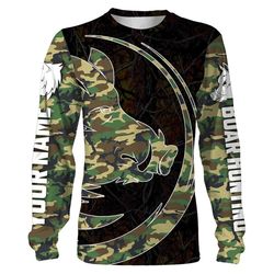 Boar Hunting Camo Custom All over print Shirts &8211 personalized camo shirts for Hunting lovers &8211 IPH2547