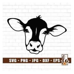 Cow svg | Cute Cow svg | Farm Animal svg | Baby Cow svg | Farm Life svg | Cow Vector | Cow Svg Files for Cricut | Cow Cl