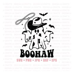 Boo Haw Cowboy SVG, Ghost Svg, halloween svg, funny ghost svg, Funny Ghost Halloween Svg, Cute Ghost Svg, Spooky Season