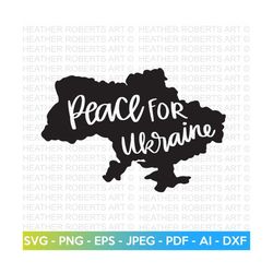 Peace For Ukraine SVG, Ukraine SVG, Love for Ukraine svg, Peace svg, Love SVG, Stop the War svg, Pray for Ukraine svg, C