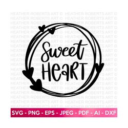 Sweet Heart SVG, Valentine's  Day Shirts svg, Funny Valentine svg, Valentine Gift, Single svg, Hand written quotes, Cut
