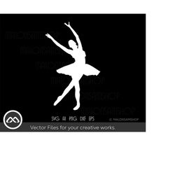 dance svg ballet 7 - dance silhouette,dancing svg, ballerina svg, ballet svg, cricut svg