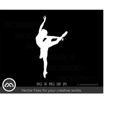 Dance SVG ballet 8 - dance silhouette,dancing svg, ballerina svg, ballet svg, cricut svg