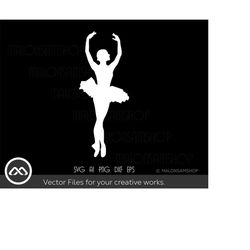 dance svg ballet 3 - dance silhouette,dancing svg, ballerina svg, ballet svg, cricut svg