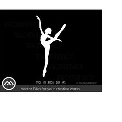 dance svg ballet 4 - dance silhouette,dancing svg, ballerina svg, ballet svg, cricut svg