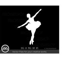dance svg ballet 2 - dance silhouette,dancing svg, ballerina svg, ballet svg, cricut svg
