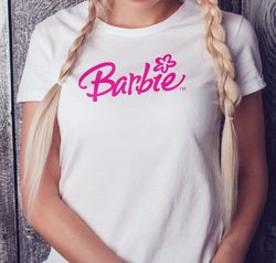 woman shirt "flower barbie", barbie movie shirt, come on barbie shirt, margot robbie barbie, barbie 2023 shirt, barbie m