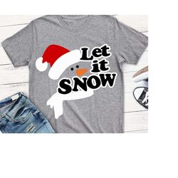 ChrisTmas svg, snow, let it snow svg, snowman svg, cricut, christmas, svg, shorts and lemons, sublimation, christmasm de