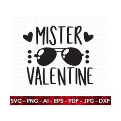 Mister Valentine SVG, Valentine's  Day Shirts svg, Valentine Onesie svg, Cute Valentines svg, Valentine Gift, Hand writt