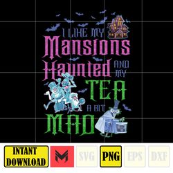 Haunted Mansion Png, Mickey Minnie Haunted Mansion Png, Mickeys Not So Scary, Spooky Halloween, Halloween Png (11)