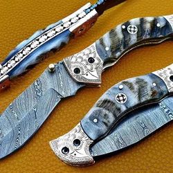 corbon-steel-knife "folding-knife-with sheath fixed-blade-camping-knife, bowie-knife, handmade-knives, gifts-for-men.