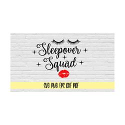 Sleepover Squad svg png eps dxf pdf/Sleepover Squad Svg/slumber party svg/Sleepover Svg/Eyelashes Svg/Slumber Party Squa