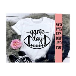 Game Day football svg png eps dxf jpg pdf/Football Game Day svg/football mom shirt svg/Football svg/Football clip art/Ga