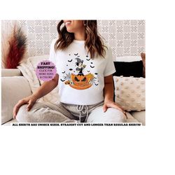 Disney Princess Halloween Teacup Shirt, Disney Princess Pumpkin Tee, Cute Halloween Princess Characters shirt, Halloween