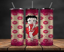 Betty Boop Tumbler Wrap, Betty Boop Png ,Betty Boop Design 10