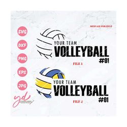 Volleyball Svg | Volleyball Team Shirt Design | Sports Svg | Volleyball Outline | Volleyball Team Svg | Volleyball Playe