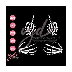 Skeleton Boob Hands Svg | Skeleton Hands Svg | Skeleton Svg | Hands Svg | Middle Finger Svg | Skeleton Cutfiles | Shirt