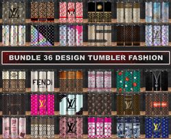 36 Design Tumbler  Wrap, Logo Fashion Tumbler Wrap, Trending Tumbler Wrap,Famous Tumbler Wrap 18