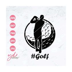 golf player svg | golf svg | golfing svg | golf clubs svg | golf ball svg | golf player silhouette | golf vector | golf