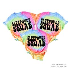 Sleepover Squad Sleepover Shirts, Slumber Party Squad TShirts, Birthday Girl Shirts, Girls Birthday t Shirts Matching Be