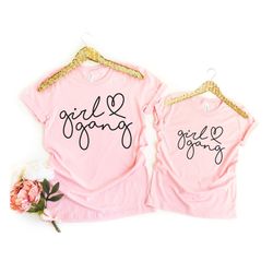 Mommy and Me Shirts, Mama Mini Gift for Mom and Girl Matching Mom Daughter Tees