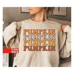 Pumpkin Halloween Shirt, Pumpkin Halloween Sweatshirt, Pumpkin Shirt, Fall Sweatshirt Spooky Season TShirt, Fall Shirts