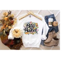 Stay Sweet Halloween Shirt, Halloween Kid's Shirt, Cute Halloween Tee, Gift For Her, Cool Halloween Gift, Halloween Fun