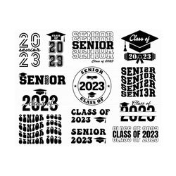 Graduation Svg Bundle Senior 2023 Svg Class Of 2023 Svg Grad Svg Retro Class Of 2023 Svg Graduation 2023 Svg Digital Dow