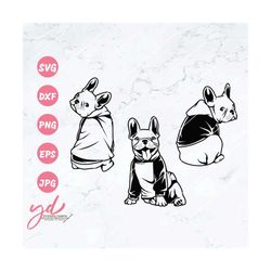 French Bulldog Svg | Frenchie Clipart Print | Bulldog breed Svg | Frenchie svg | funny dog clipart | pet face png | Cric