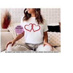Valentines Day Shirt, Heart Shirt, Valentines Day Shirts For Women, Teachers Valentines Day Shirt, Cute Hearts T-shirt,