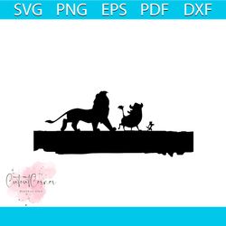 The Lion King svg, Disney Svg, The Lion King Character Svg, Lion Svg, Disney Lion Svg, Simba svg, Pumbaa Svg, Timon Svg,