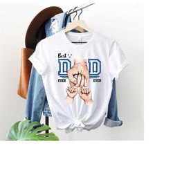 father's day shirt, fathers day tee, tshirt gift for dad, personalized gift for him, this awesome dad belongs to shirt,