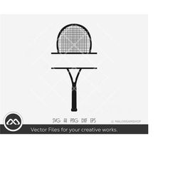 Tennis SVG Rocket name - tennis svg, tennis racket svg, sports svg, tennis team, png, cut file, clipart